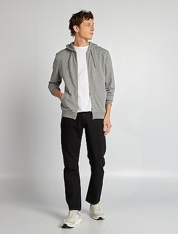 Sudadera con cremallera y capucha