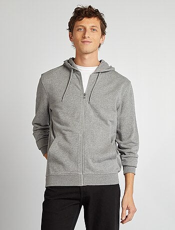 Sudadera con cremallera y capucha