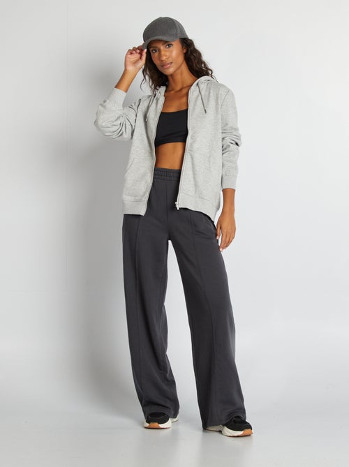 Sudadera con cremallera y capucha - Kiabi