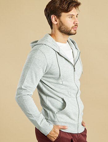 Sudadera con cremallera y capucha - Kiabi