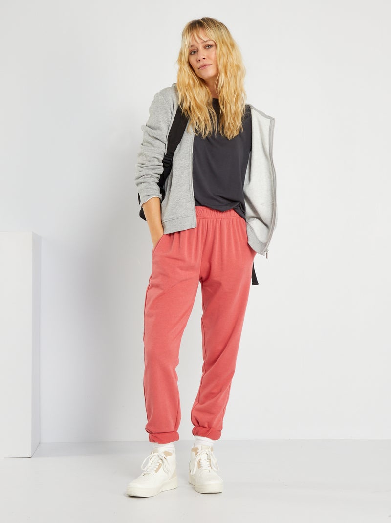 Sudadera con cremallera y capucha GRIS - Kiabi