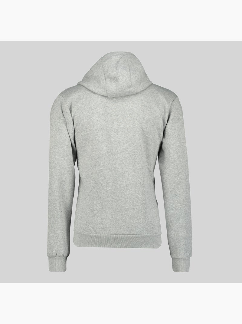 Sudadera con cremallera y capucha gutta – geographical norway Gris claro - Kiabi