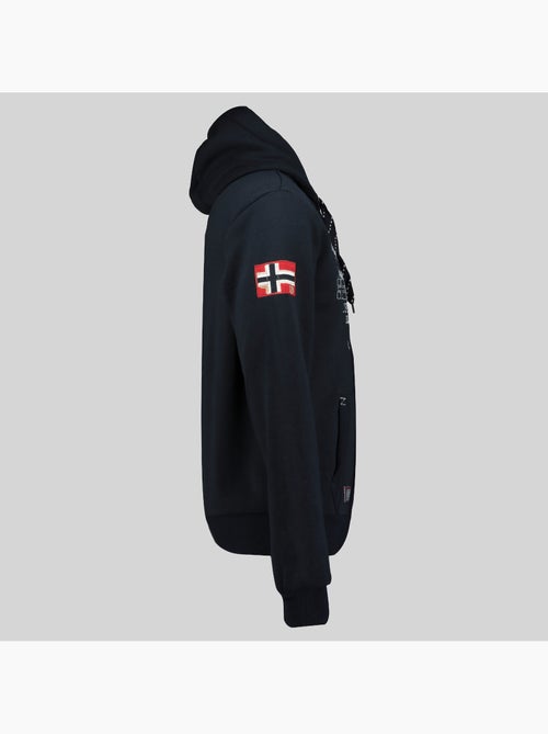 Sudadera con cremallera y capucha gutta – geographical norway - Kiabi