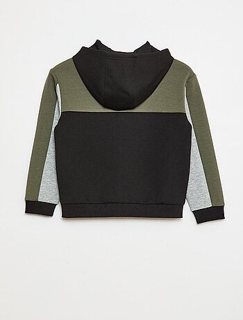 Sudadera con cremallera y capucha