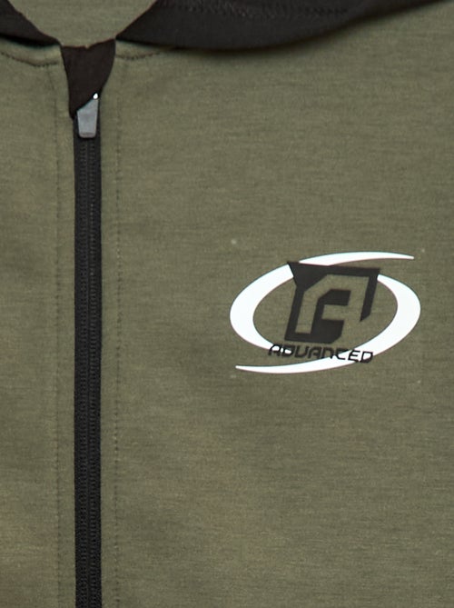 Sudadera con cremallera y capucha - Kiabi