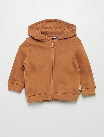 Sudadera con cremallera y capucha