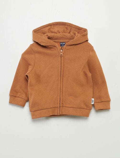 Sudadera con cremallera y capucha - Kiabi