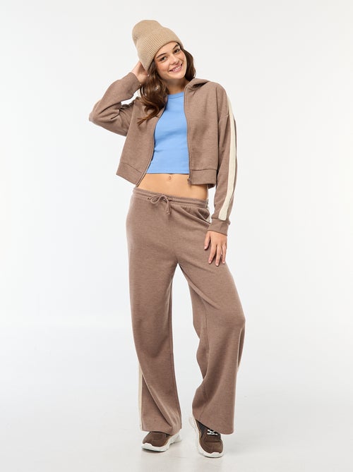 Sudadera con cremallera y capucha - Kiabi