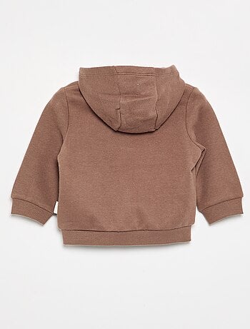 Sudadera con cremallera y capucha