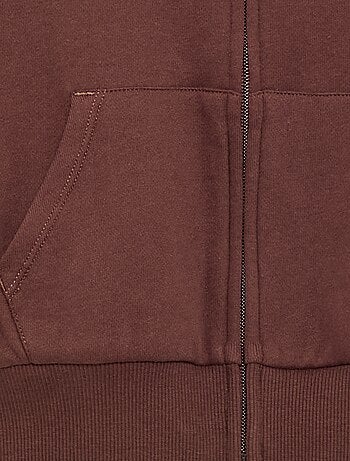 Sudadera con cremallera y capucha