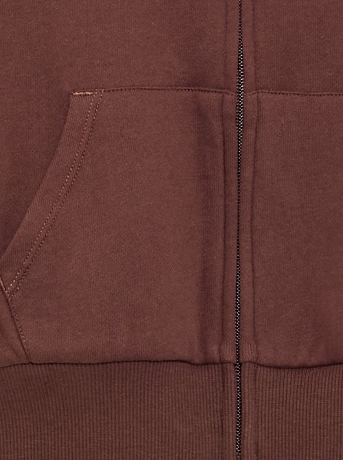Sudadera con cremallera y capucha - Kiabi