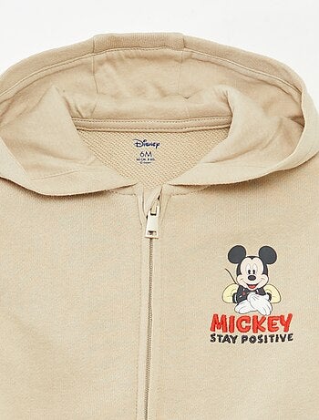 Sudadera con cremallera y capucha 'Mickey'