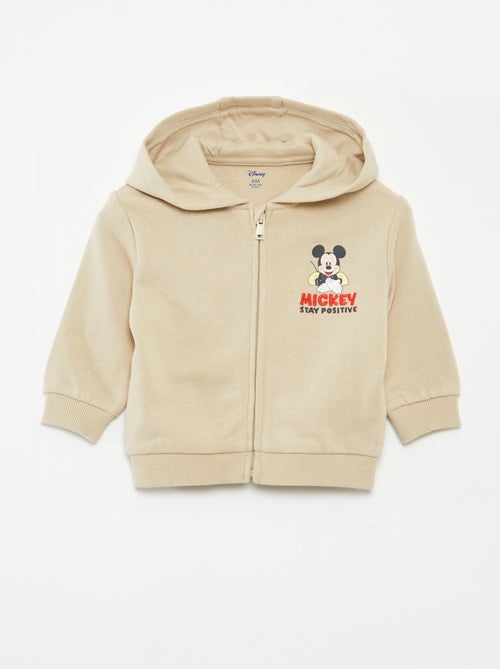 Sudadera con cremallera y capucha 'Mickey' - Kiabi