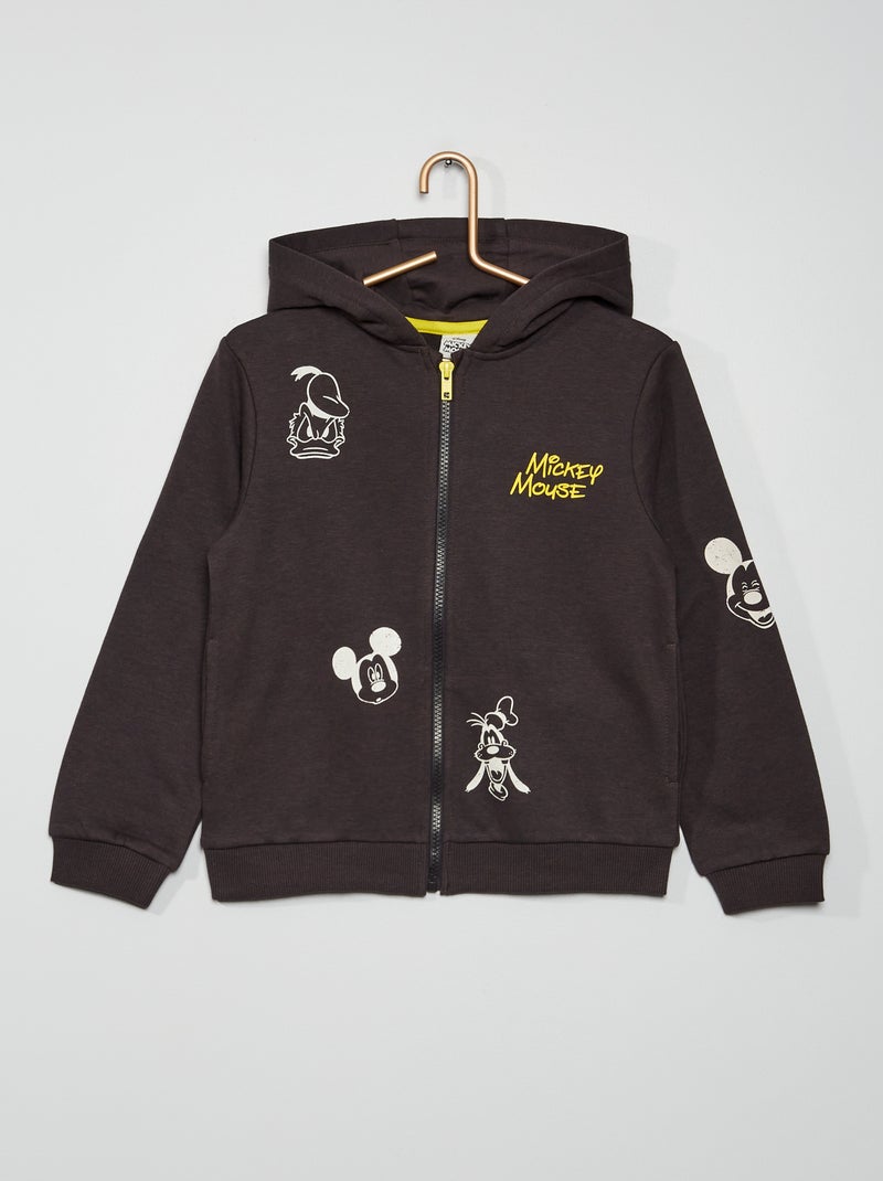 Sudadera con cremallera y capucha 'Mickey' de Disney GRIS
