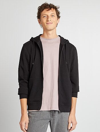 Sudadera con cremallera y capucha