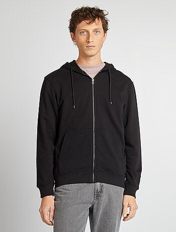 Sudadera con cremallera y capucha