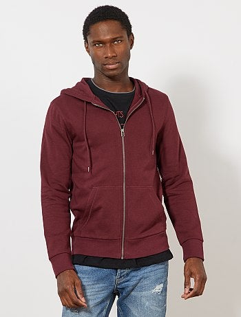 Hombre talla S-XXL - Sudadera con cremallera y capucha - Kiabi