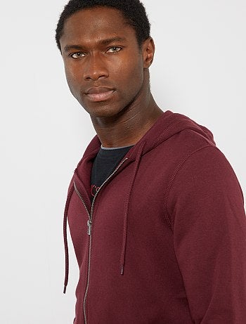 Hombre talla S-XXL - Sudadera con cremallera y capucha - Kiabi