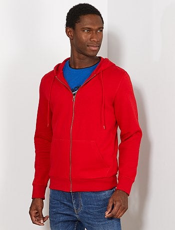 Hombre talla S-XXL - Sudadera con cremallera y capucha - Kiabi