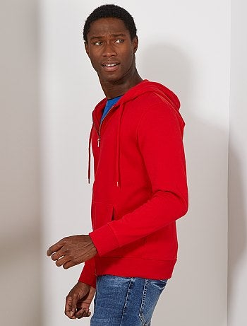 Hombre talla S-XXL - Sudadera con cremallera y capucha - Kiabi