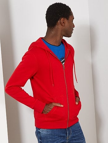 Hombre talla S-XXL - Sudadera con cremallera y capucha - Kiabi