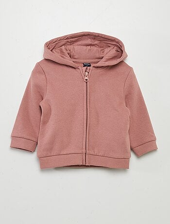 Sudadera con cremallera y capucha