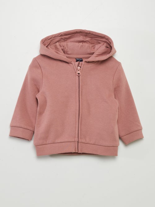 Sudadera con cremallera y capucha - Kiabi