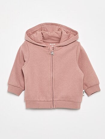 Sudadera con cremallera y capucha