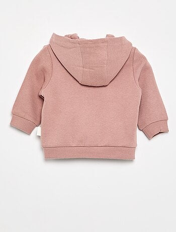 Sudadera con cremallera y capucha
