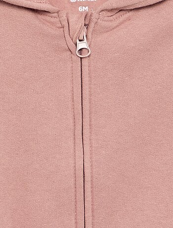 Sudadera con cremallera y capucha