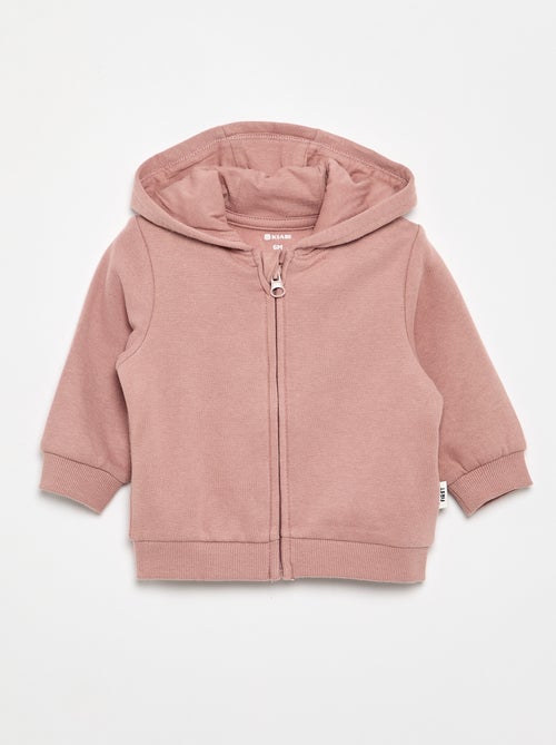 Sudadera con cremallera y capucha - Kiabi