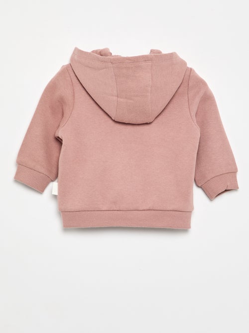 Sudadera con cremallera y capucha - Kiabi