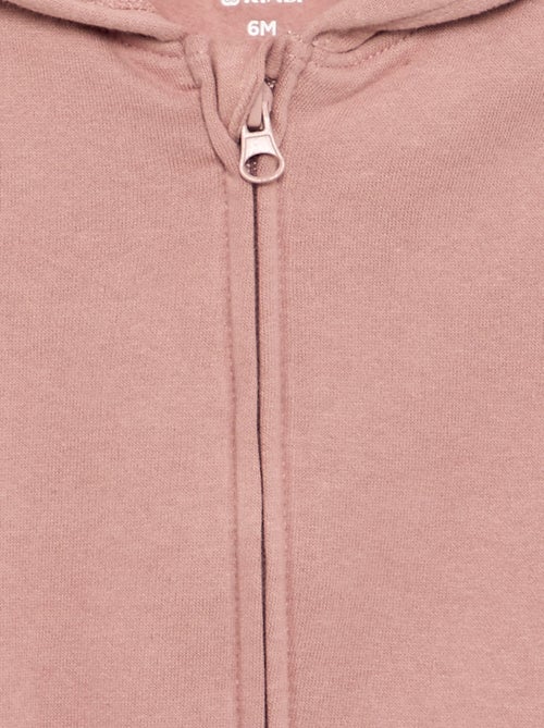 Sudadera con cremallera y capucha - Kiabi