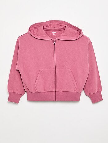 Sudadera con cremallera y capucha