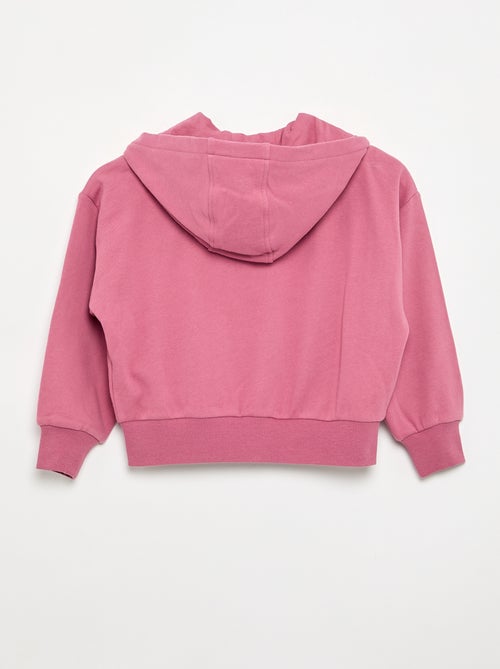 Sudadera con cremallera y capucha - Kiabi