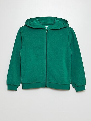 Sudadera con cremallera y capucha