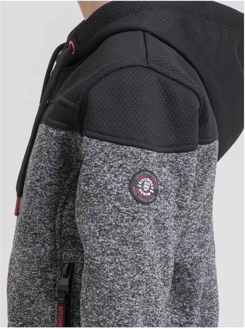 Sudadera con cremallera y capucha WILDOMAX-J - Kiabi