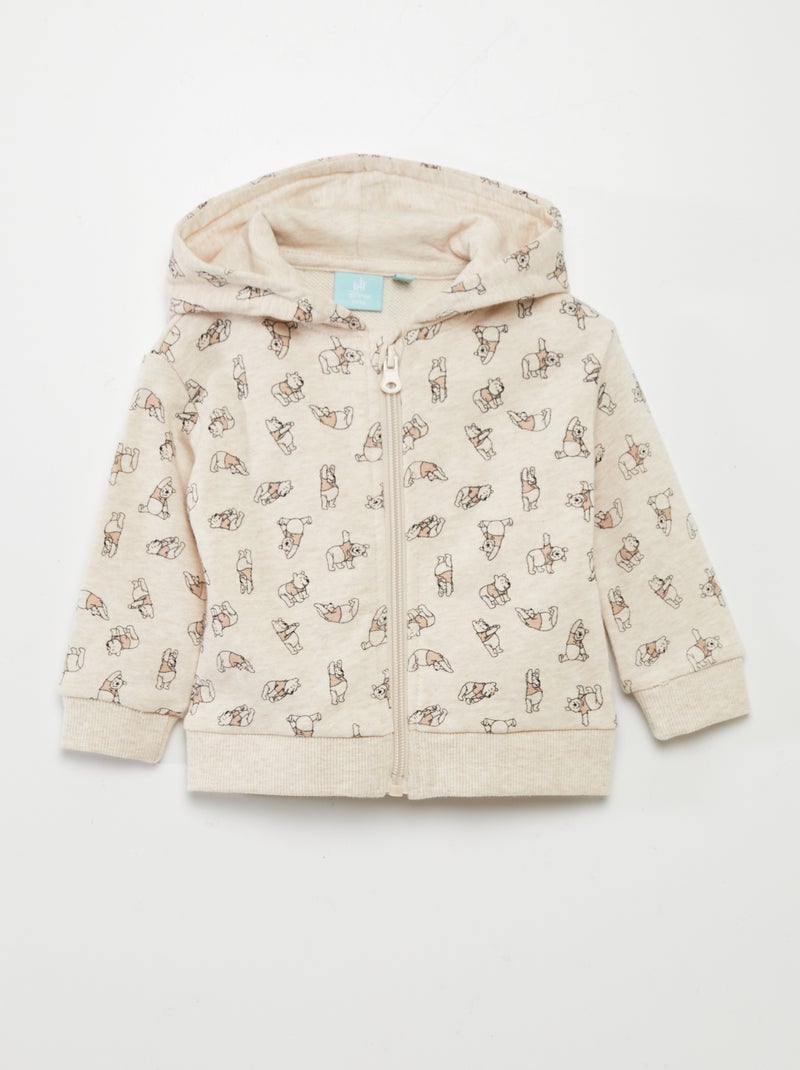 Sudadera con cremallera y capucha 'Winnie' de 'Disney' BEIGE - Kiabi