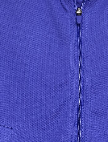 Sudadera con cremallera y cuello alto