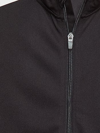 Sudadera con cremallera y cuello alto