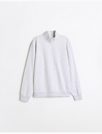 Sudadera con cuello alto, mo fashion