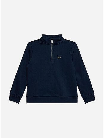 Sudadera con cuello alto y cremallera - lacoste