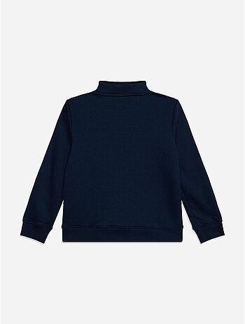 Sudadera con cuello alto y cremallera - lacoste