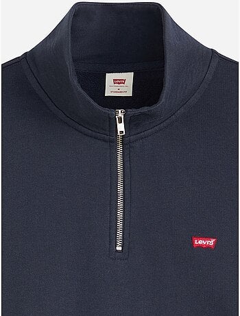 Sudadera con cuello alto y cremallera - levi's