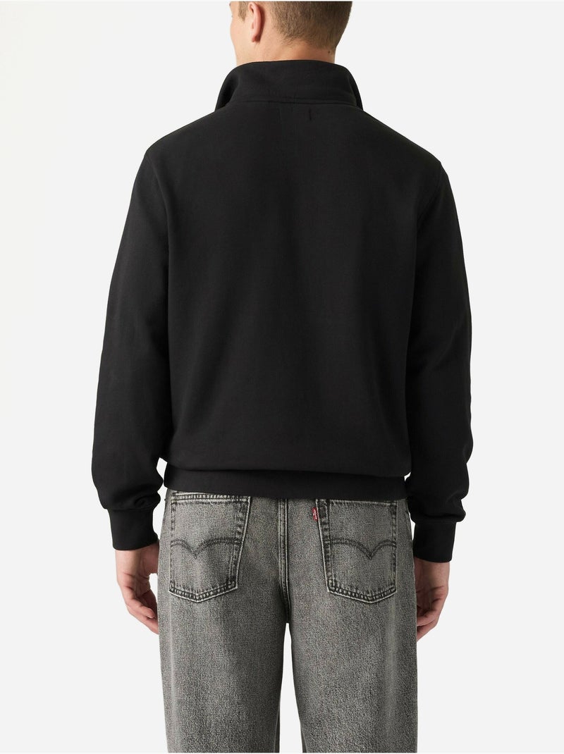 Sudadera con cuello alto y cremallera - levi's Negro - Kiabi