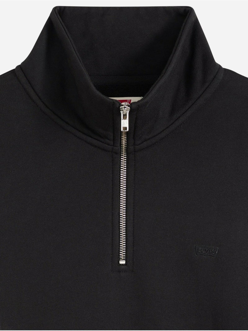 Sudadera con cuello alto y cremallera - levi's Negro - Kiabi