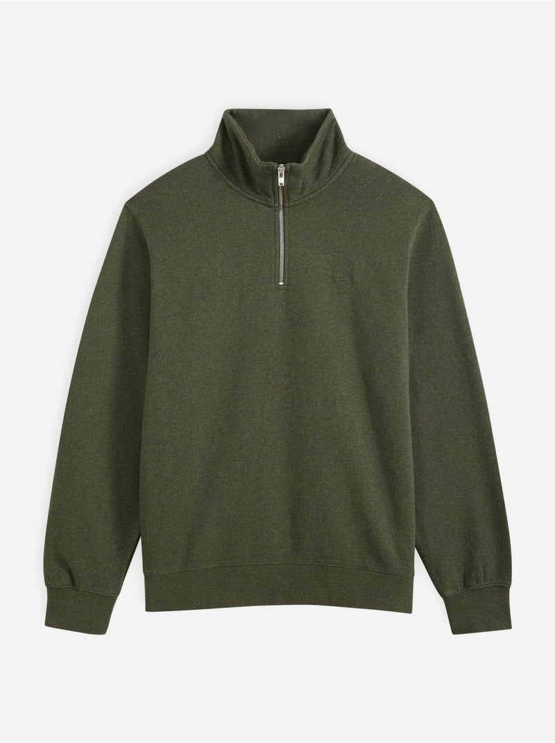 Sudadera con cuello alto y cremallera - levi's Verde - Kiabi