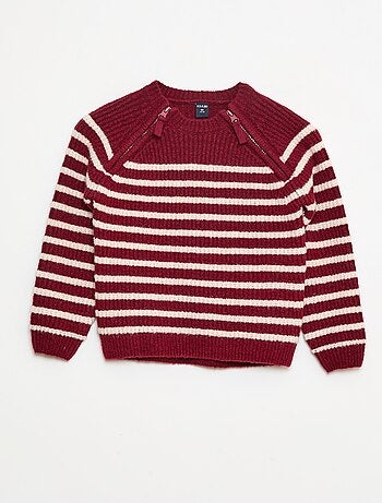 Sudadera con cuello alto y doble abertura con cremallera - colección fácil de poner