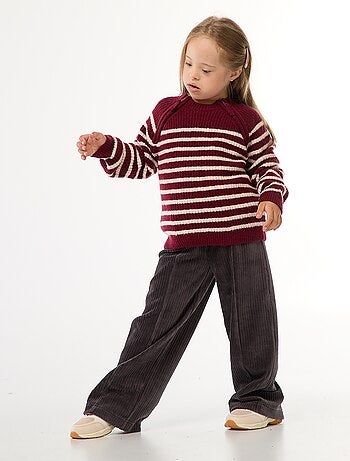 Sudadera con cuello alto y doble abertura con cremallera - Fácil de Poner