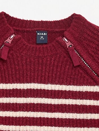 Sudadera con cuello alto y doble abertura con cremallera - So Easy